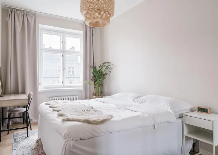Scandi Design Gem, Steps From Local Life Apartment