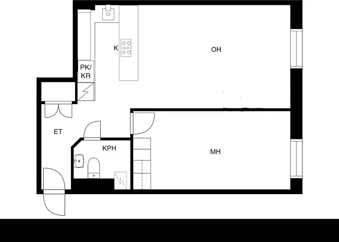 Scandi Design Gem, Steps From Local Life